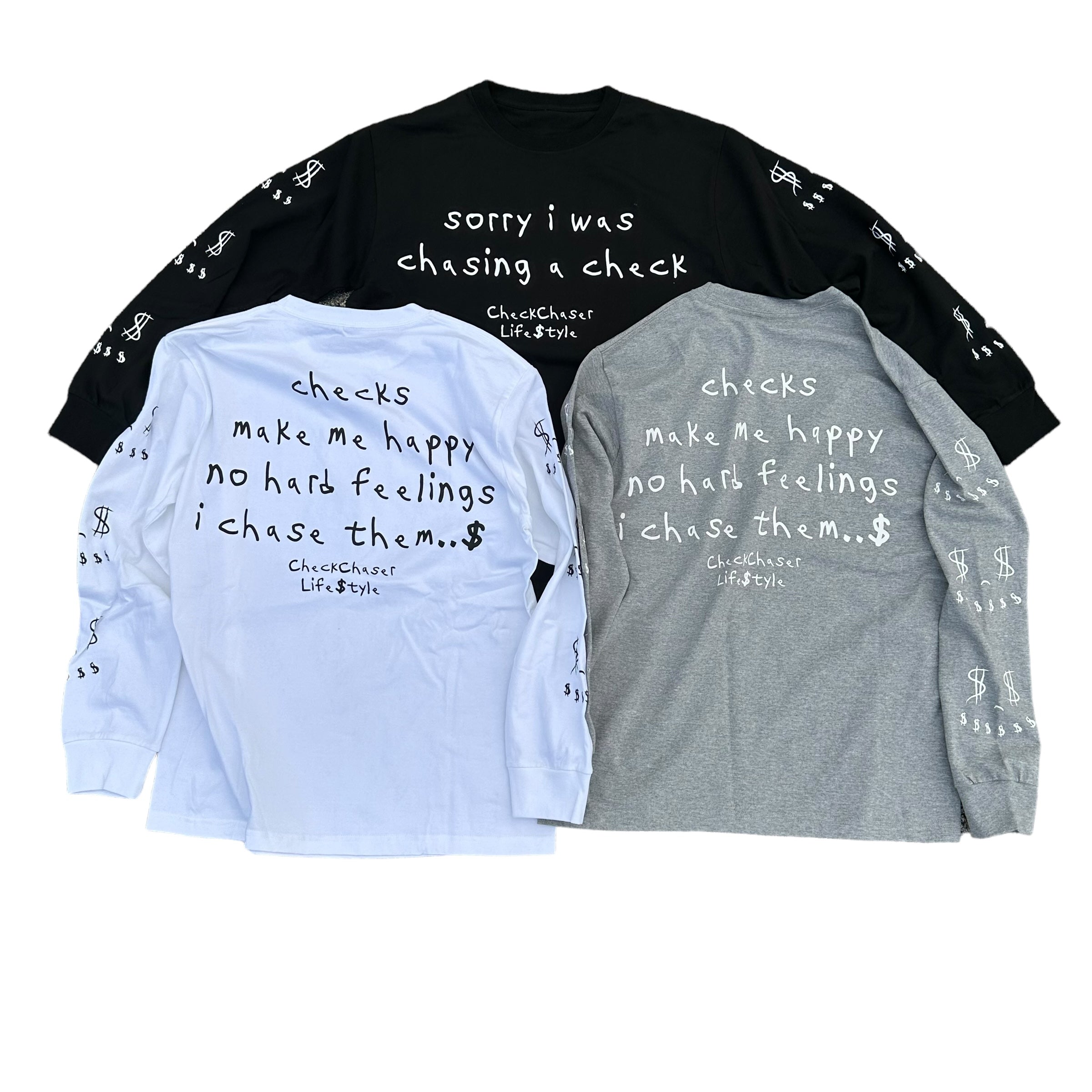 SORRY CHECKCHASER LONG SLEEVE